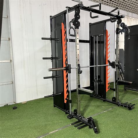 Flow Fitness All In One Home Gym Functional Trainer Squat Rack Smith