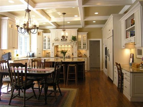 Discover various kitchens with coffered ceilings photo gallery showcasing different design ideas. 50 Kitchens with Coffered Ceilings (Photos)