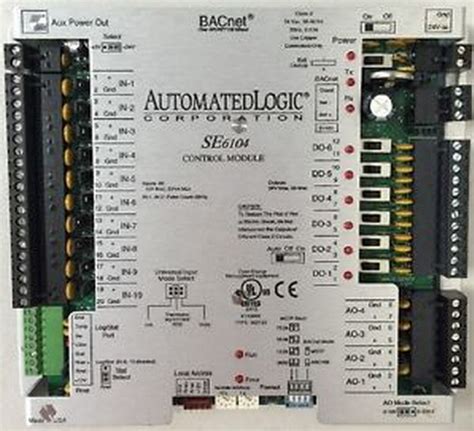 Alc Automated Logic Corporation Se6104 Single Equipment Controller 20