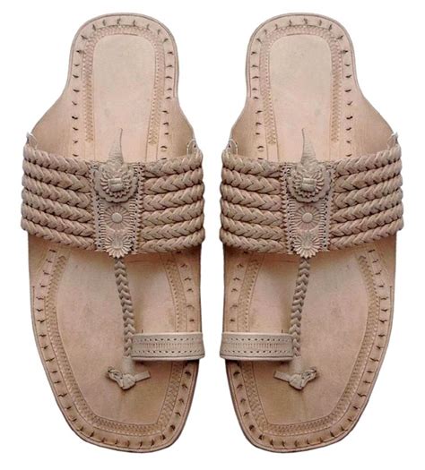 Kolhapuri Chappals Sandals Made In India Shoe Step Sandals Slip