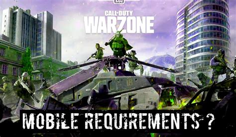 Call Of Duty Warzone Mobile System Requirements In Detail