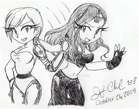 Anime Bunnie And Sheila By Jen C On Deviantart