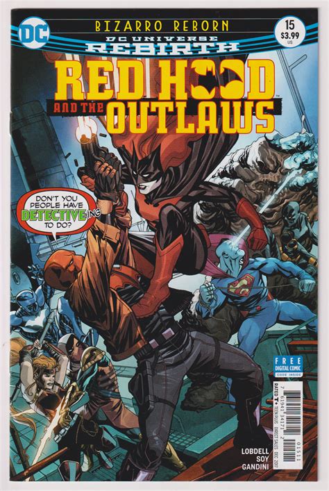 Dc Comics Red Hood And The Outlaws Issue 15 Rebirth Comic Books