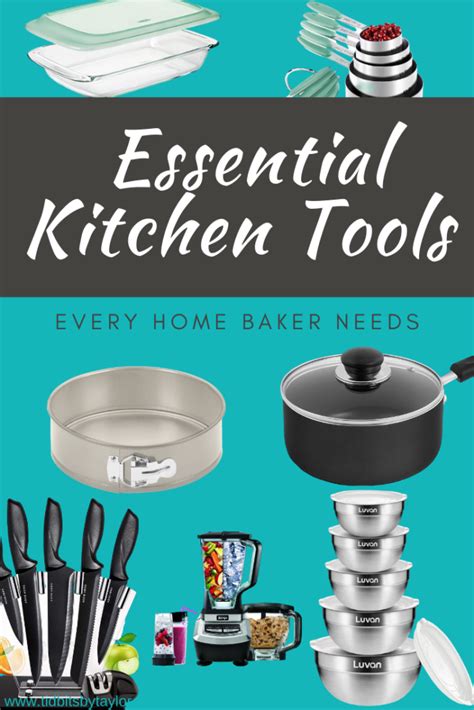 Essential Kitchen Equipment Tidbits By Taylor Basics Of Baking Series