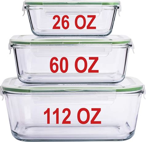 The Best Glass Food Container With Lid Circle Life Sunny