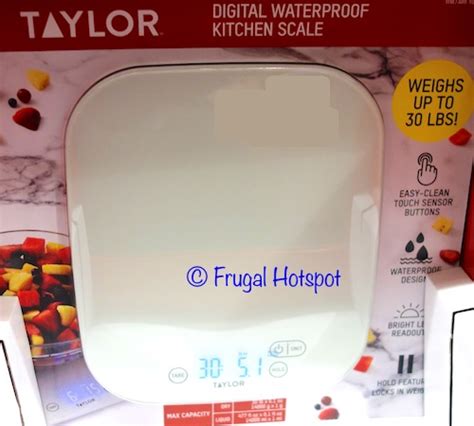 If your kitchen scales are regularly used to measure liquid. Costco Sale - Taylor Digital Waterproof Kitchen Scale $14.99