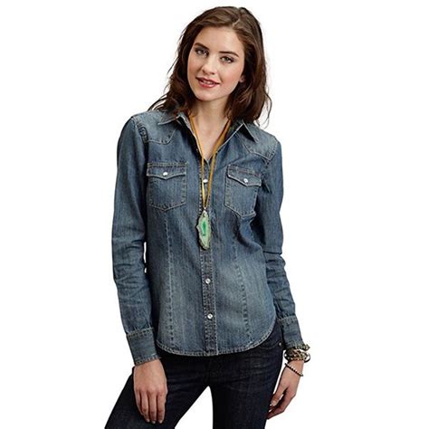 Denim For Days These Classic And Eclectic Denim Tops Are Wardrobe