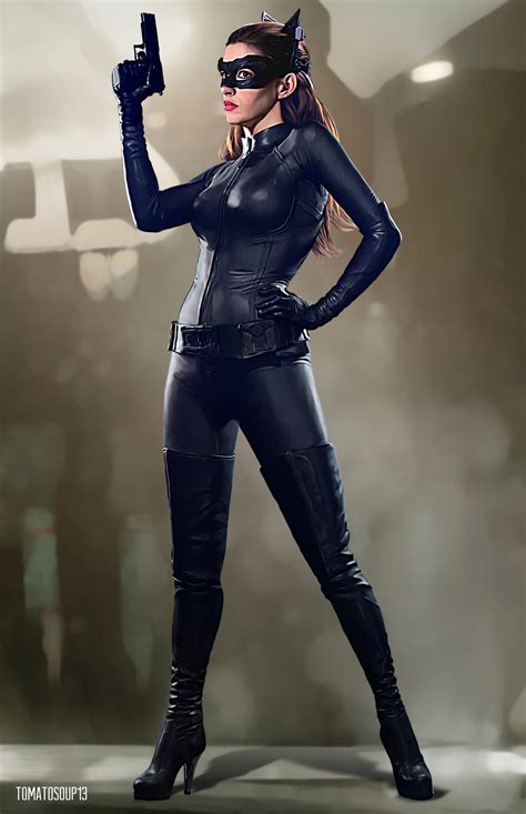 Anne Hathaway Catwoman The Dark Knight Rises By Wolverine103197 On
