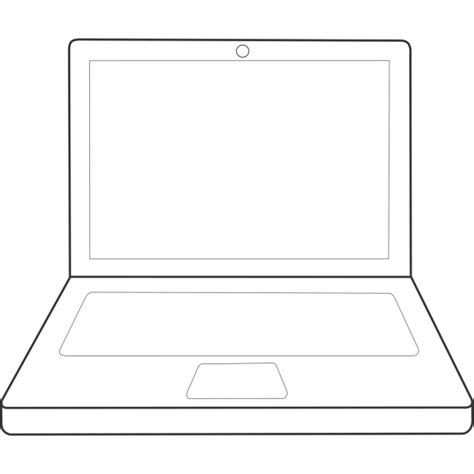 Aurium Laptop In Line Art Png Svg Clip Art For Web Download Clip Art