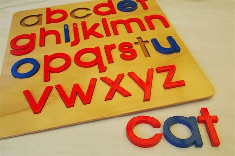 Alphabet Puzzle Montessori Child