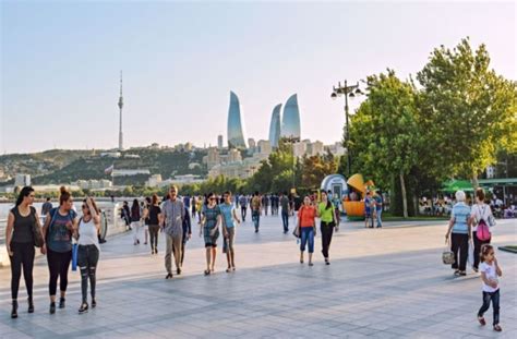 Seaside Boulevard Baku Place Where You Can Explore Coastline Of