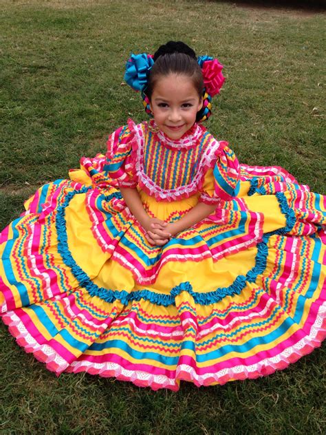 Ballet Folklórico Dress Origin Is From Jalisco Mexico Mexican