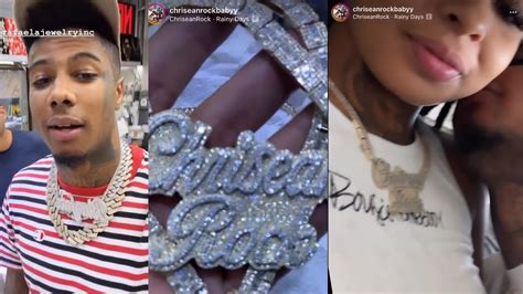 What Blueface Bought His Gf Chriseanrock Some Ice 💎 Youtube