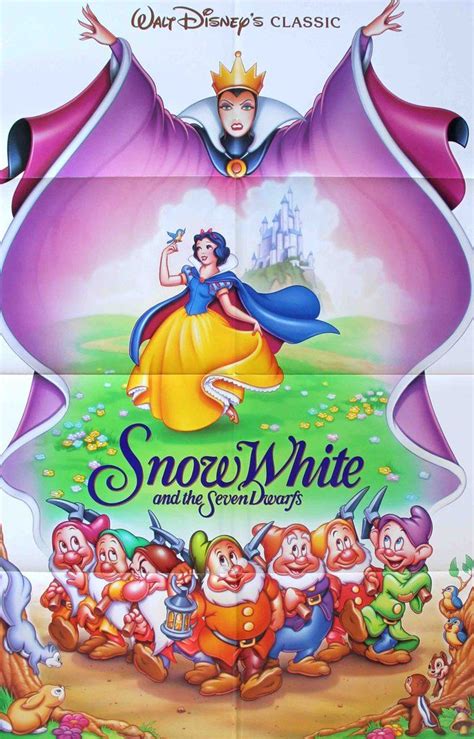 Snow White And The Seven Dwarfs 1937 Snow White Snow White Seven Dwarfs Disney Movie Posters