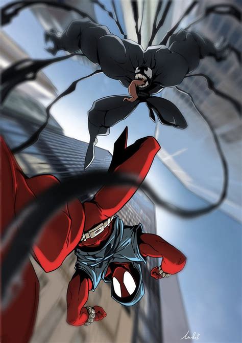 Scarlet Spider Vs Venom Superhero Comic
