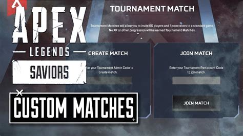 Custom Matches Release In Apex Legends Season 13 Youtube