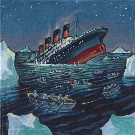 Bill Russell Iceberg Paintings