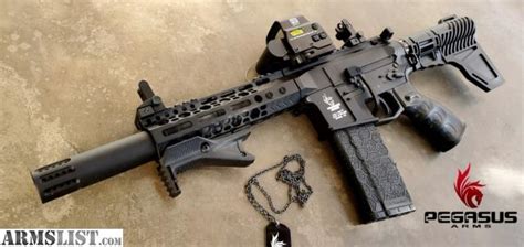 Armslist For Sale Custom Ar15 Tactical Pistol Fully Decked Out 105