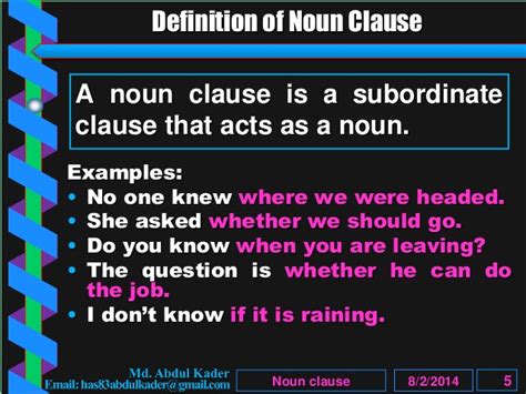 How do you identify a noun clause? 🎉 Noun clause definition. Noun Clauses. 2019-02-14