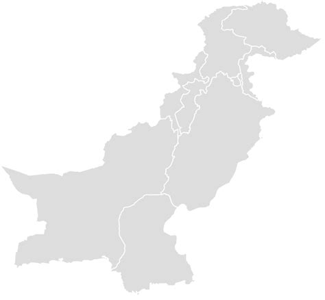 Pakistan Blank Map Maker Printable Outline Blank Map Of Pakistan