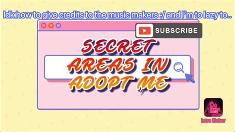 Secret Areas In Adopt Me Give Away Is When We Reach 50 Subs Youtube