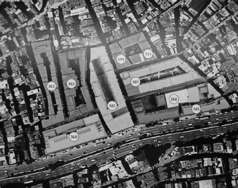 The Proposals of the new project (The hybrid map of 9 city blocks