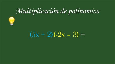 15 Álgebra Cómo Multiplicar Polinomios Ejemplo 1 Youtube