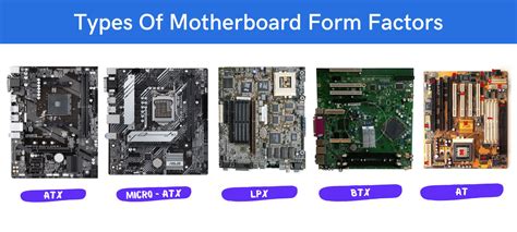 Different Types Of Motherboard Form Factors Dimensions And Sizes My