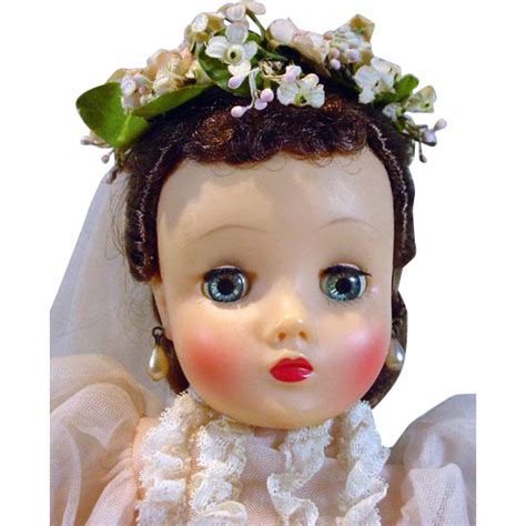 Madame Alexander Elise Bride in Pink, 1959! | Madame alexander, Bride dolls, Madame alexander dolls