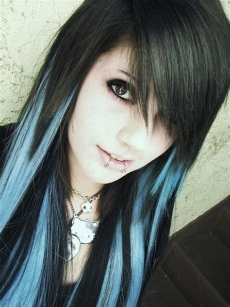 40 Cute Emo Hairstyles What Exactly Do They Mean Fashion Hair Color Blue Emo Hair Hair