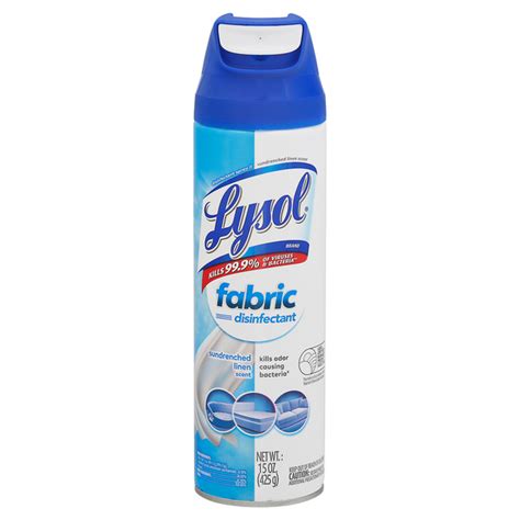 Save On Lysol Fabric Disinfectant Spray Sundrenched Linen Scent Order