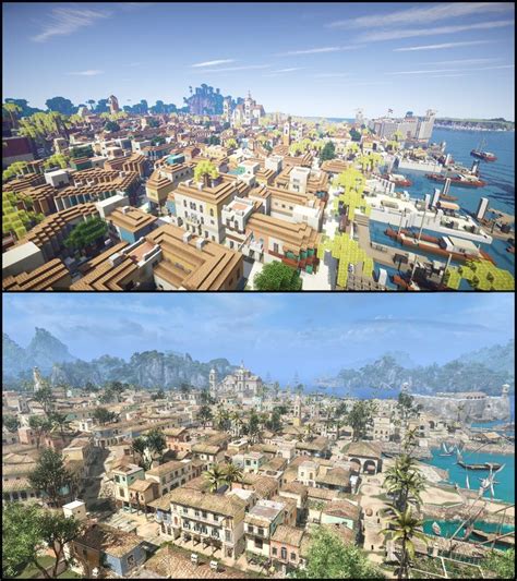 Assassins Creed Black Flag Havana Minecraft Recreation Assassins