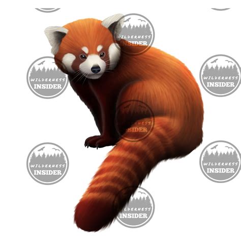 Red Panda Digital Downloads Animal Clipart Red Panda Digital Etsy
