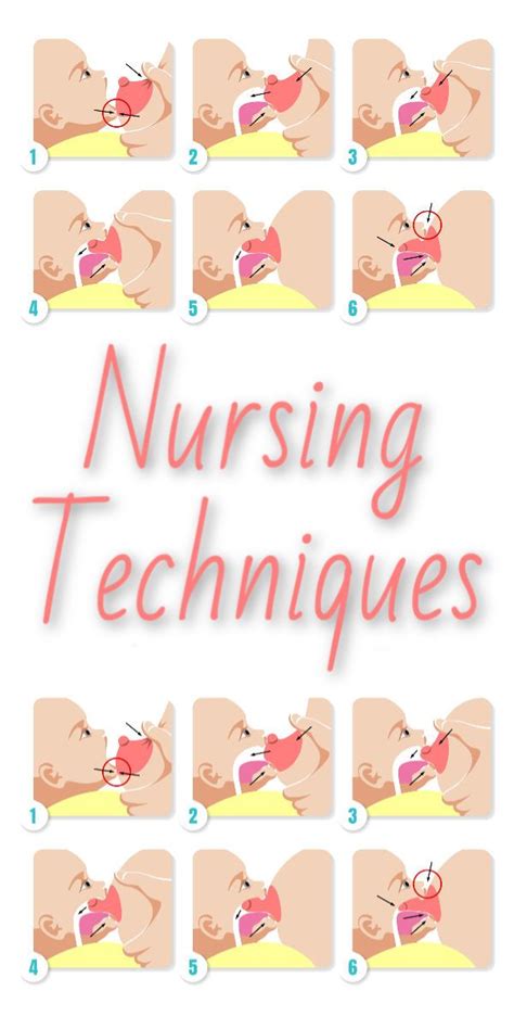 Breastfeeding Techniques Step By Step With Pictures Breastfeeding