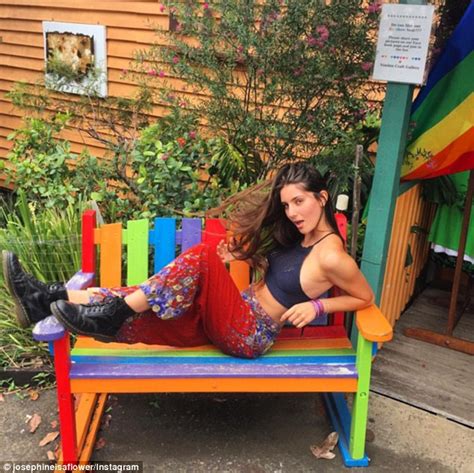 josephine georgiou spotted out after madonna exposed her breast in brisbane daily mail online