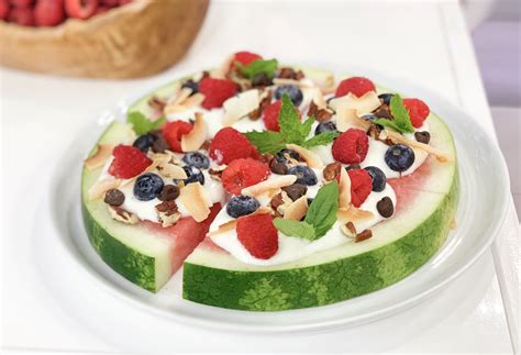 Watermelon Dessert Pizza Joy Bauer
