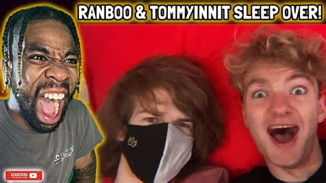 Tommyinnit Had A Sleepover With Ranboo Funny Reaction Youtube