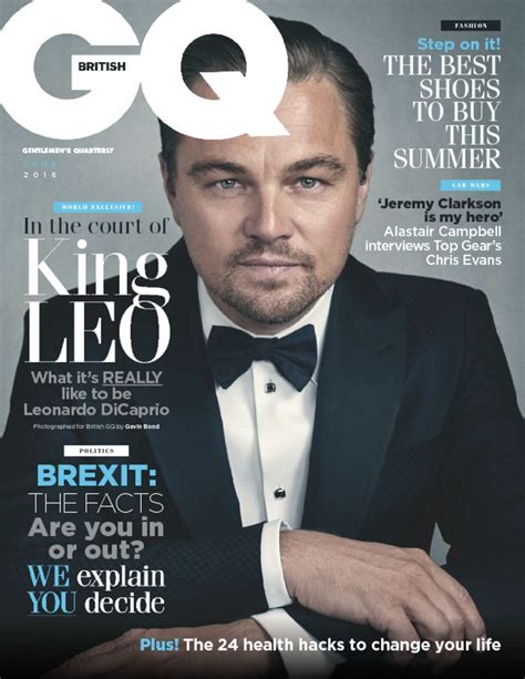 Gq Magazine Subscription Leonardo Dicaprio Leonardo Gq
