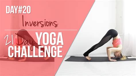 Inversion Yoga For Beginners Against Wall Day 20 Inversions For