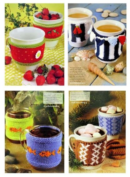 Mug cosies are a new and growing trend in home knitting, and are arguably the most stylish way to keep your hot drinks warm. 20 Knitted Mug Hugs | The Wool Shop Knitting Yarn/Wool