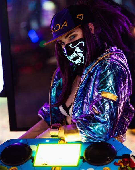 Kda Sound Reactive Led Mask Neon Culture