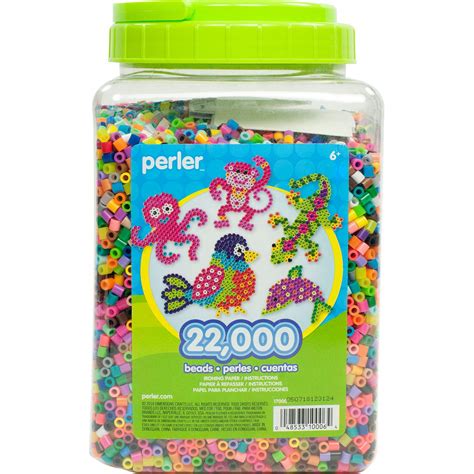 Perler Beads Bulk Assorted Multicolor Fuse Beads For Kids Crafts 22000