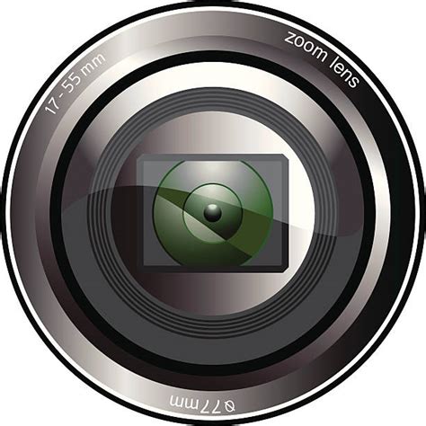 Royalty Free Camera Lens Close Up Clip Art Vector Images