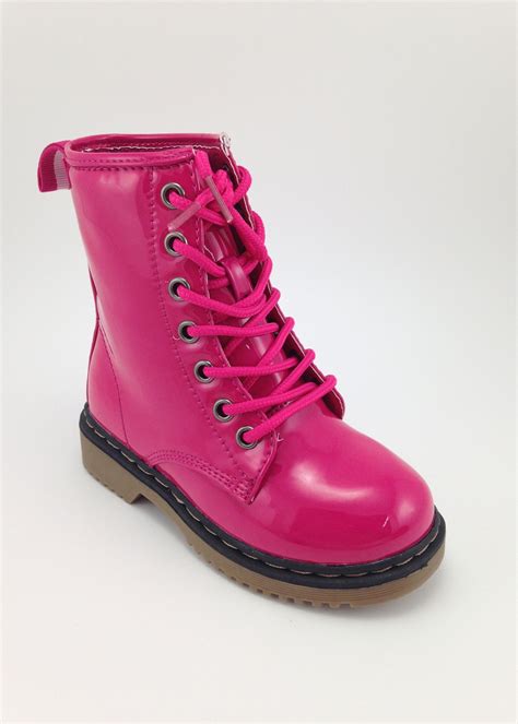 Girls Shoes Girls Pink Patent Boots Kids Boots Liberty Lark Llc