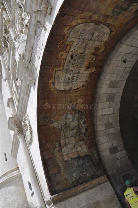 Arco De Santa Maria Gate Architecture Details From Promenade Of Burgos