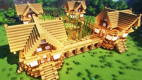 Large Oak Fortress Survival Base Minecraft Tutorial 28 Youtube