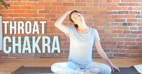 Throat Chakra Yin Yoga For Clear Communication Min Yoga With Kassandra