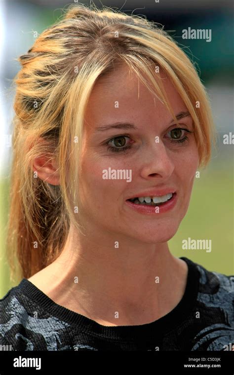 Lisa Kelly Of Ice Road Truckers Tv Show Fame Stock Photo Alamy