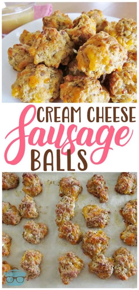 Cream Cheese Sausage Balls Video The Country Cook