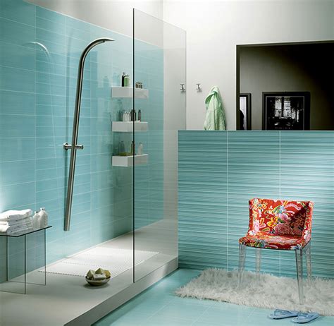 Amazing gallery of interior design and decorating ideas of glossy blue bathroom door in living rooms, dens/libraries/offices, bathrooms, kitchens, boy's rooms, entrances/foyers by elite interior designers. 37 sky blue bathroom tiles ideas and pictures